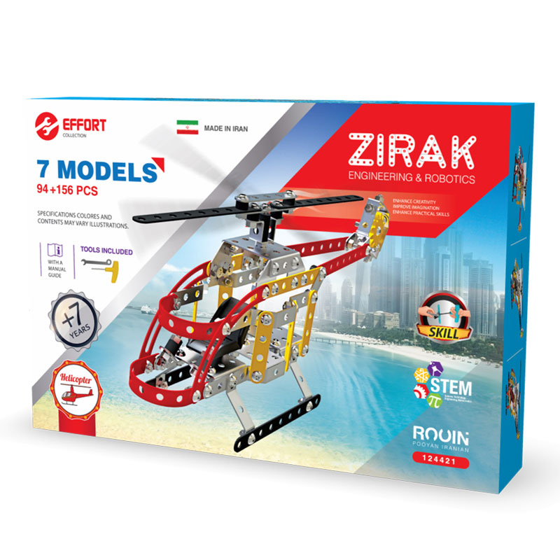 ساختنی های فلزی زیرک 7 مدل